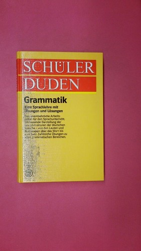 195773 schülerduden grammatik - schÜlerduden,